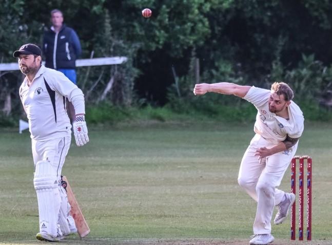 Sam Franklin - outstanding with bat and ball for Seasiders. Picture Tim Phillips